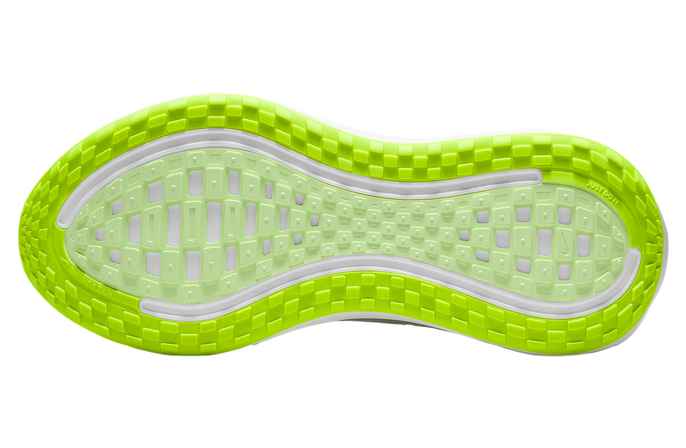 Nike Vomero Plus White / Volt (Extra Wide)
