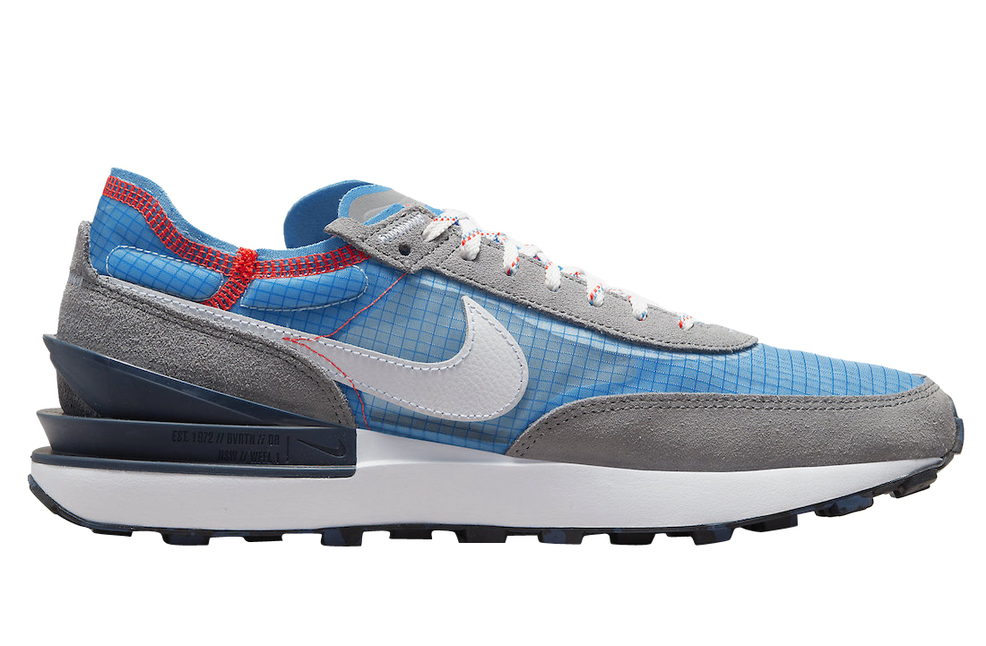 Nike Waffle One Blue Grid