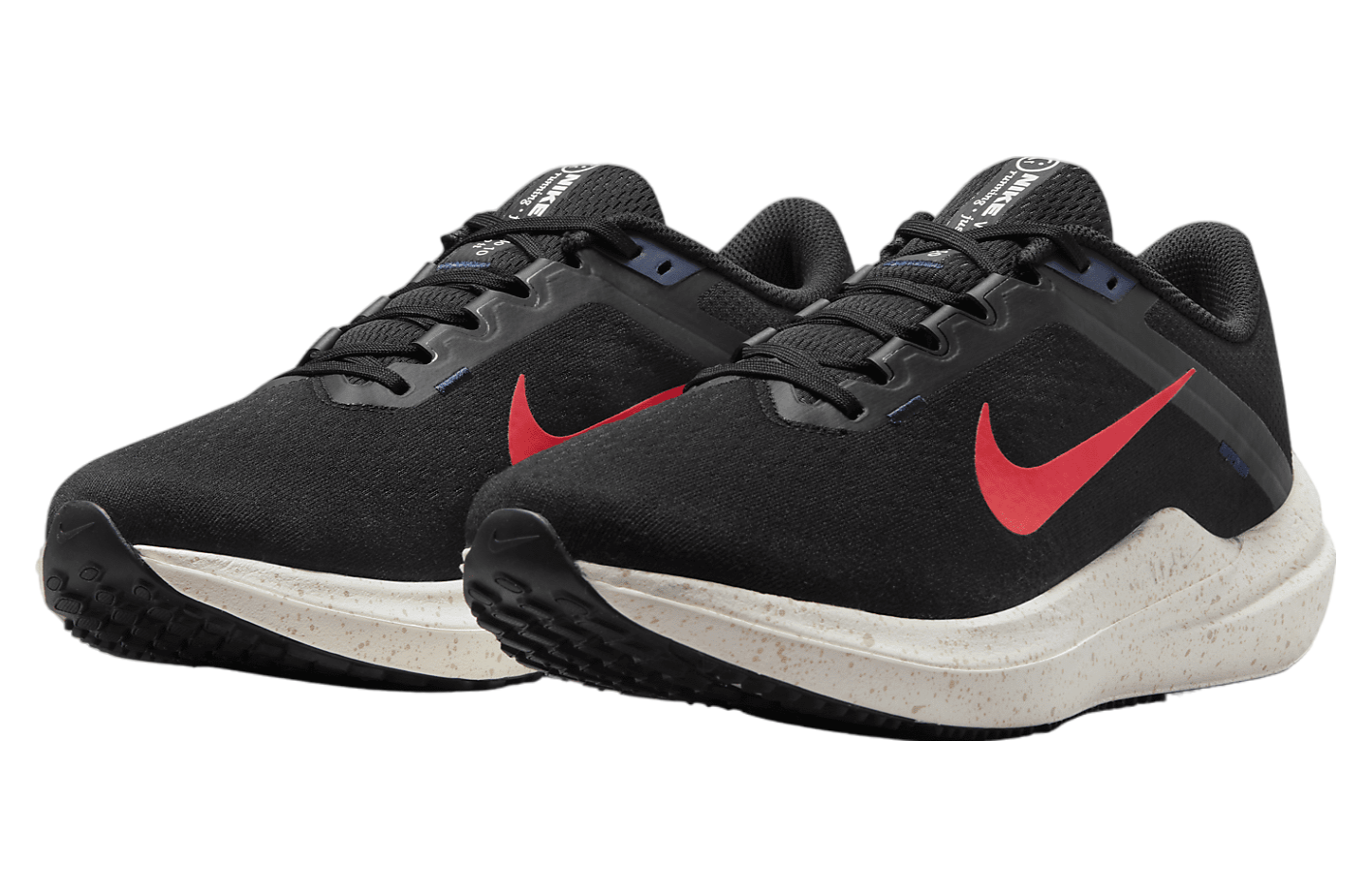 Nike Winflo 10 Black / Bright Crimson