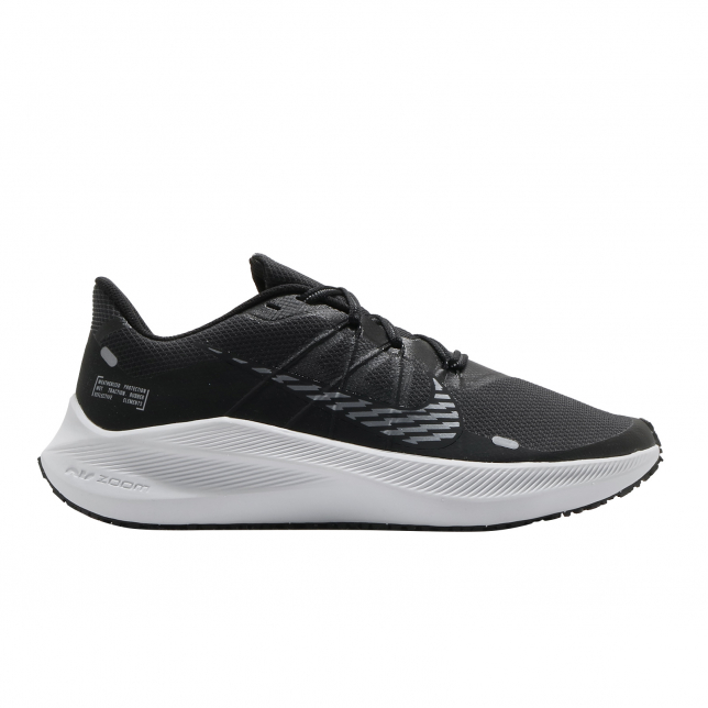 Nike Winflo 7 Shield Black Metallic Cool Grey