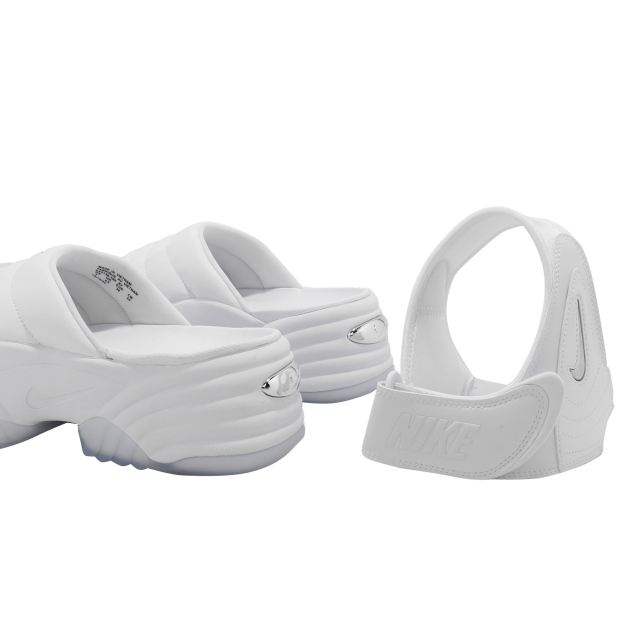 Nike WMNS Air Adjust Force Sandal White Metallic Silver DV2136100