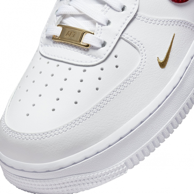 Nike WMNS Air Force 1 07 Essential White Gym Red CZ0270104