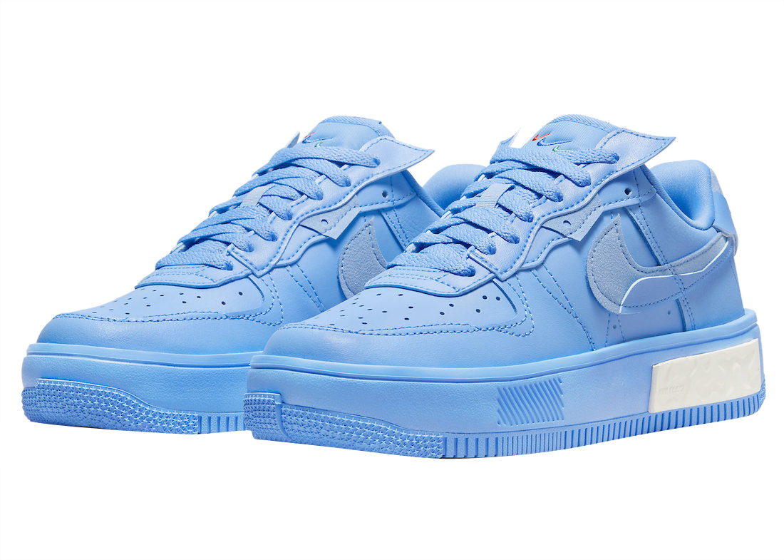 sky blue air force ones