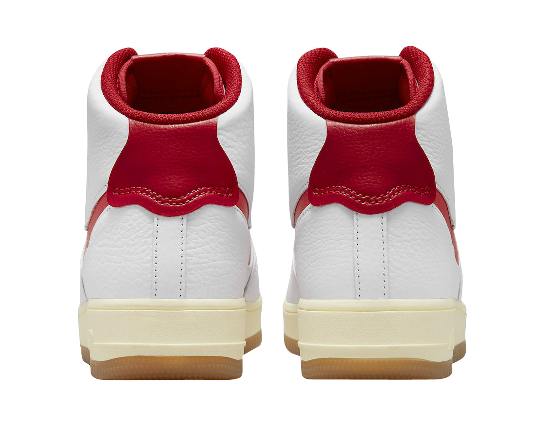 Nike WMNS Air Force 1 High Sculpt White Gym Red FN3500-100