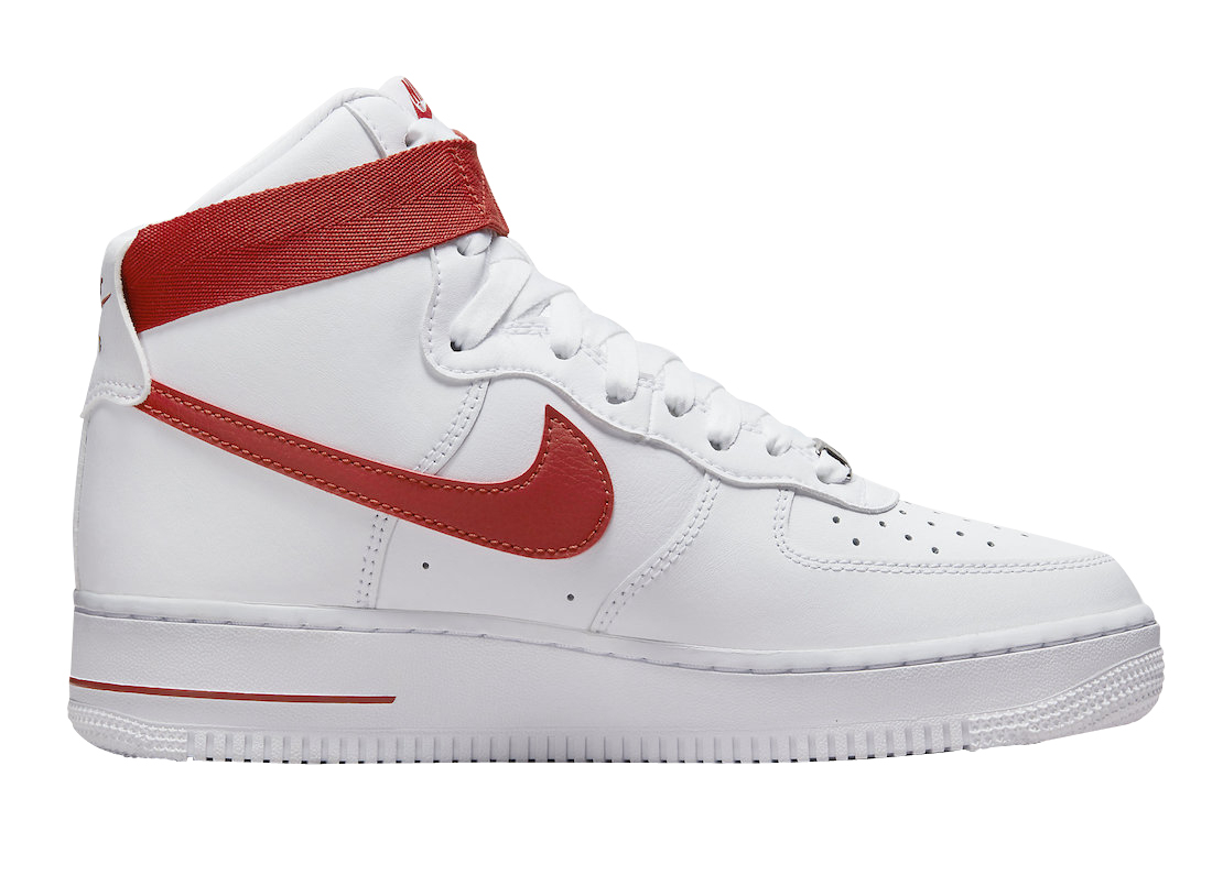 Nike WMNS Air Force 1 High White Cinnabar