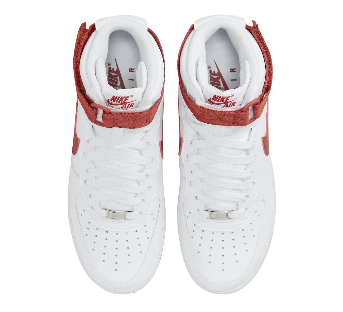 Nike WMNS Air Force 1 High White Cinnabar DD9624-102