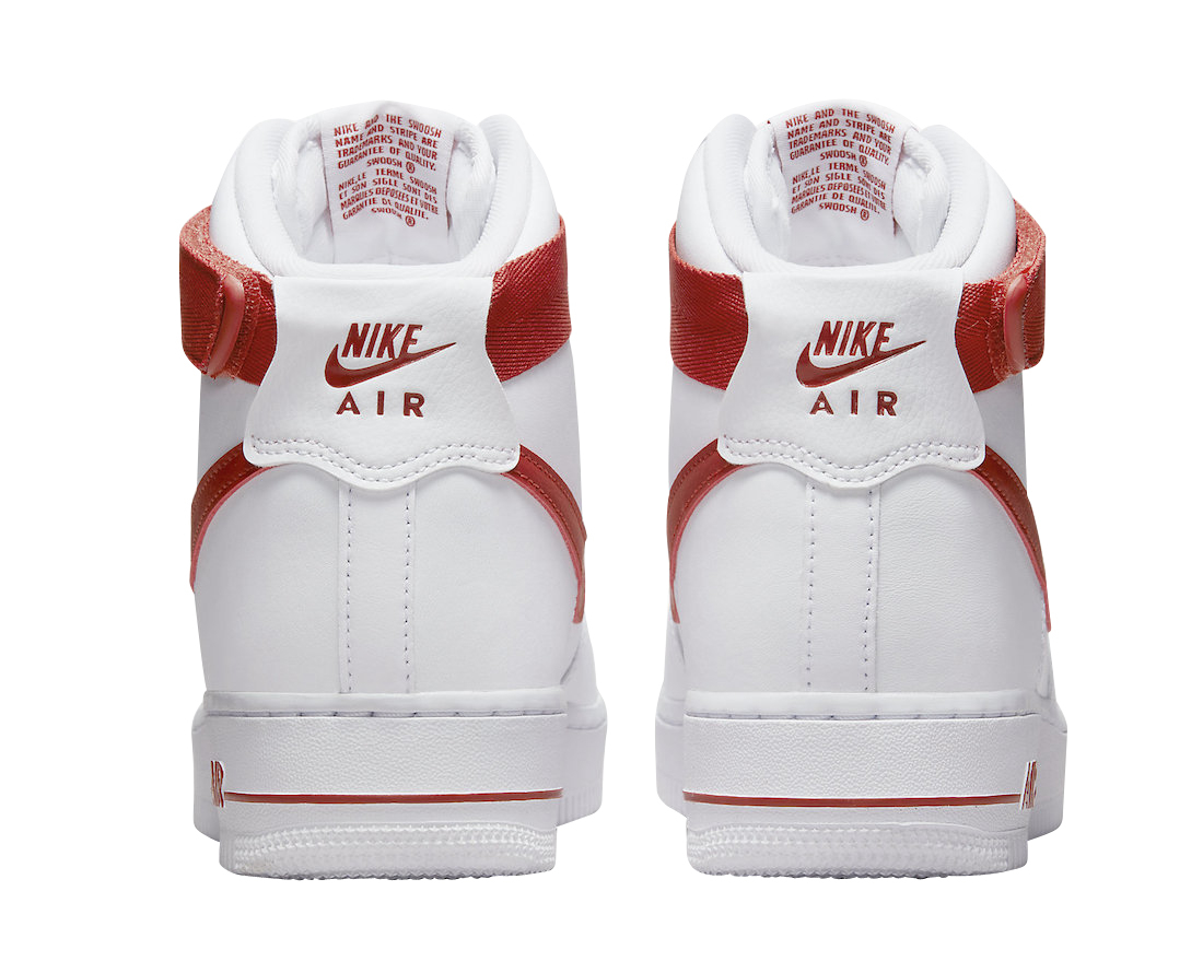 Nike WMNS Air Force 1 High White Cinnabar