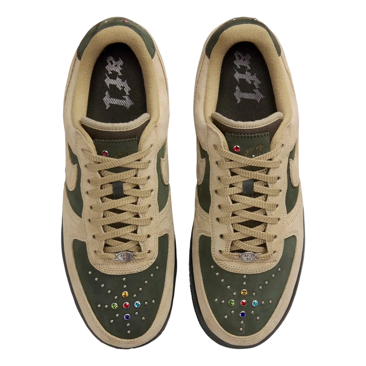 Nike WMNS Air Force 1 Low Dark Army Neutral Olive