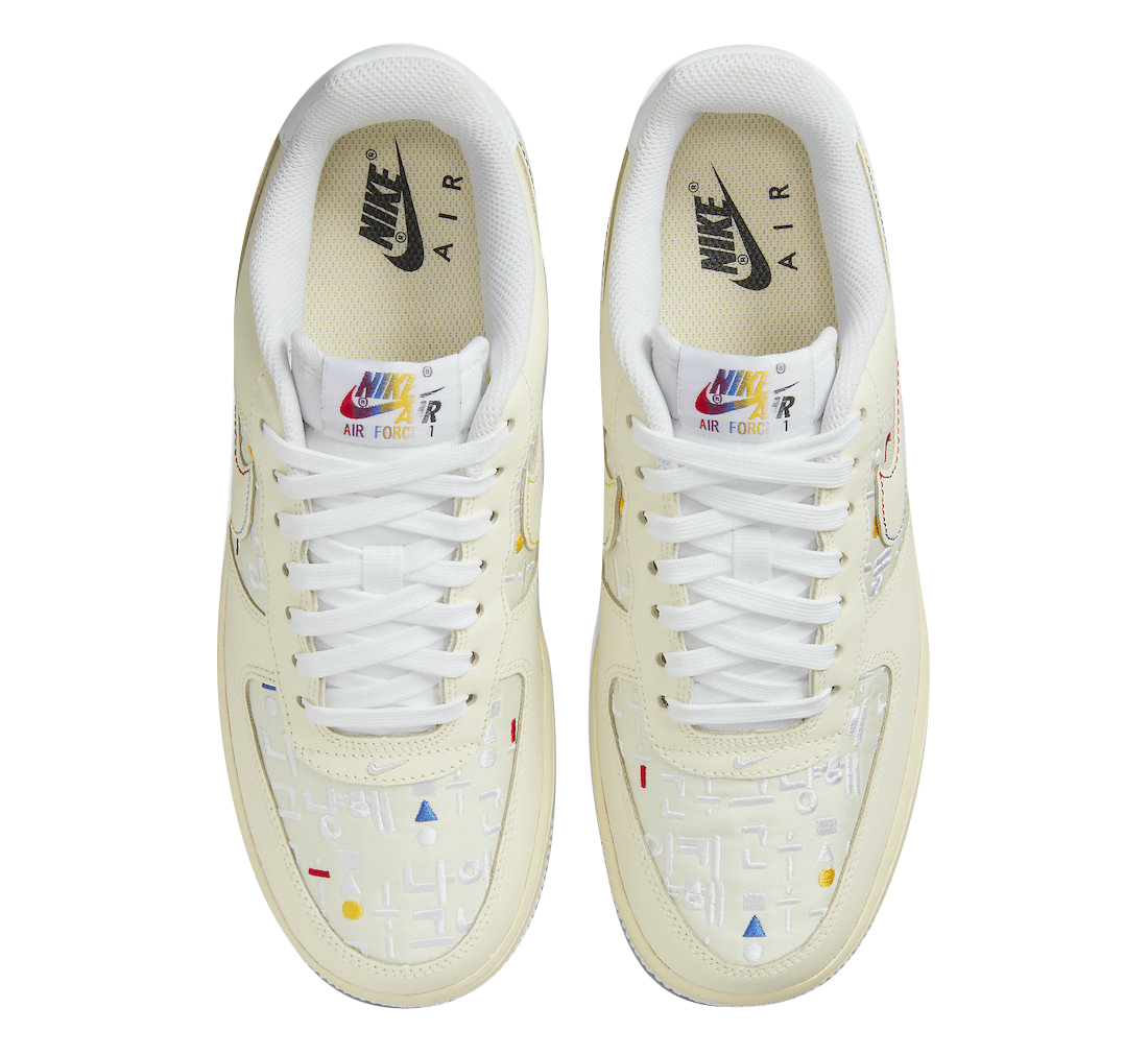 Nike WMNS Air Force 1 Low Hangeul Day - Oct 2021 - DO2701-715