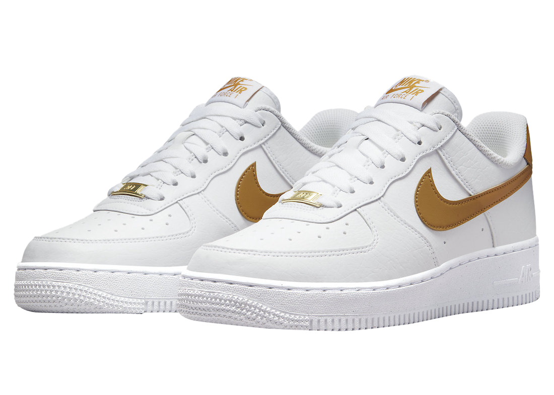 Nike WMNS Air Force 1 Low Next Nature Gold Suede DN1430-104
