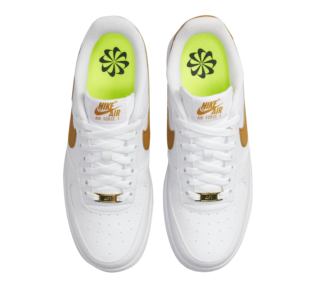 Nike WMNS Air Force 1 Low Next Nature Gold Suede