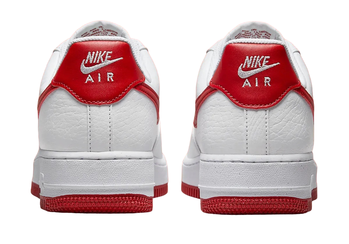 Nike Wmns Air Force 1 Low Next Nature White Red