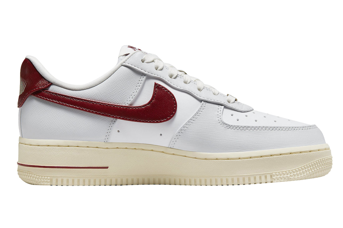 Nike WMNS Air Force 1 Low Photon Dust Team Red DV7584-001