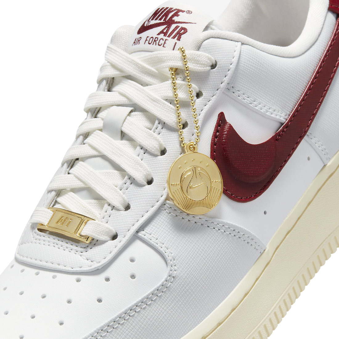 Nike WMNS Air Force 1 Low Photon Dust Team Red DV7584-001