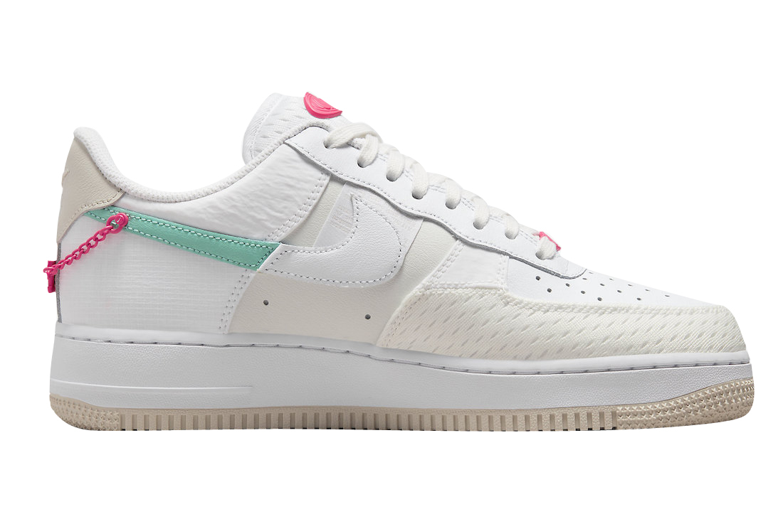 Nike WMNS Air Force 1 Low Pink Bling DX6061-111 - KicksOnFire.com