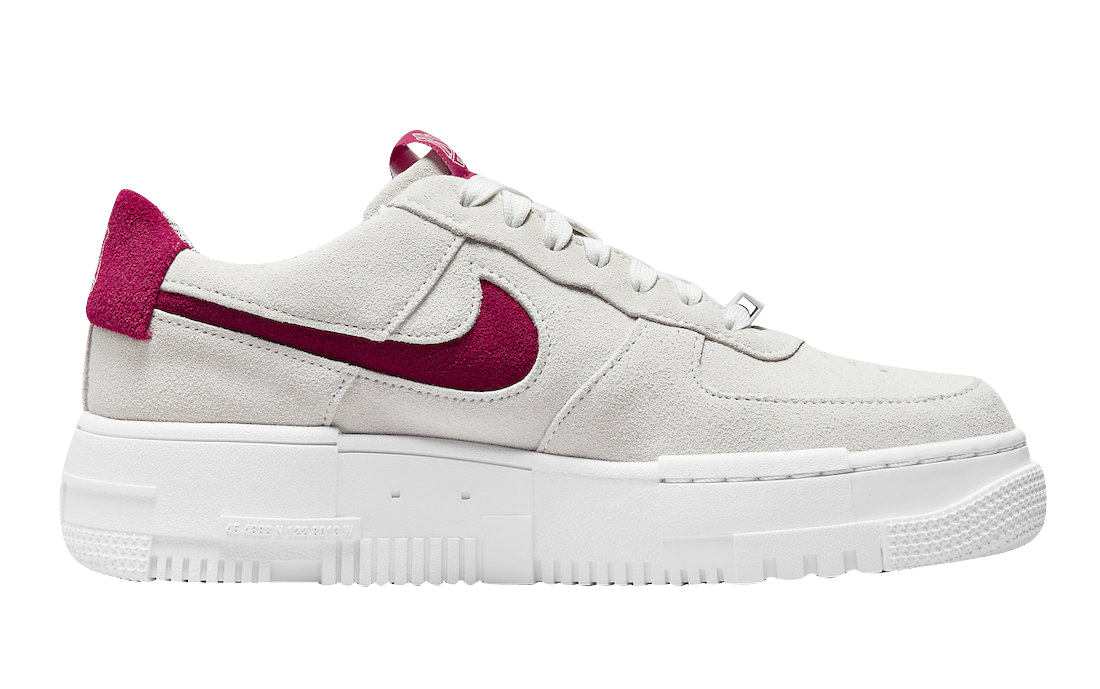 Nike WMNS Air Force 1 Low Pixel Mystic Hibiscus - Feb 2022 - DQ5570-100