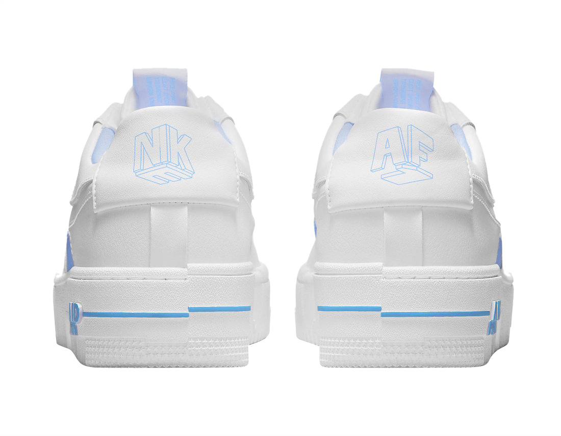 Nike WMNS Air Force 1 Low Pixel Powder Blue University Blue