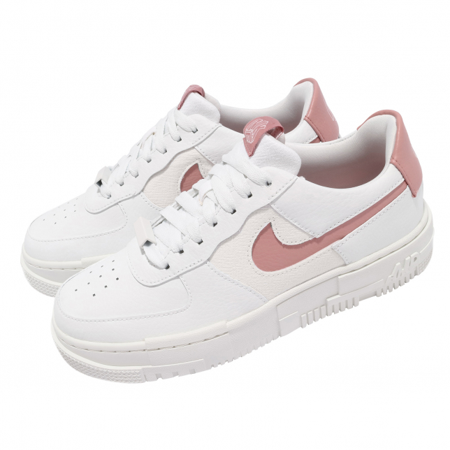 Nike WMNS Air Force 1 Low Pixel Summit White Rust Pink CK6649103
