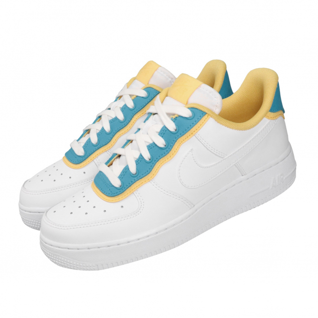 Nike WMNS Air Force 1 Low SE White Light Blue Fury AA0287105