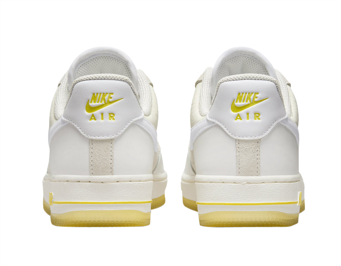 Nike WMNS Air Force 1 Low Summit White Opti Yellow FQ0709-100