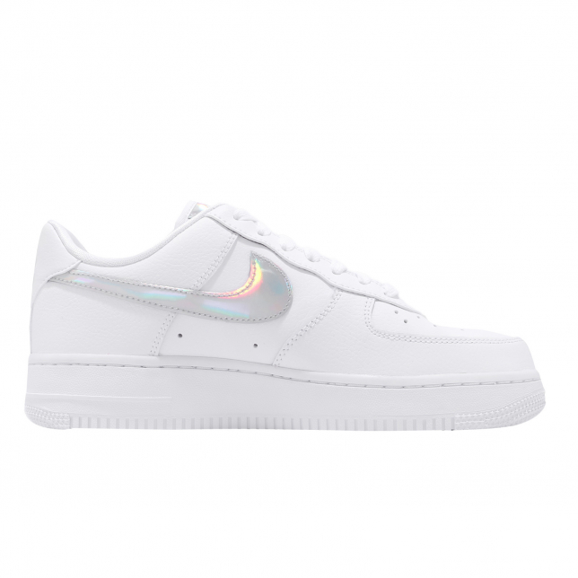 nike air force 1 iridescent white