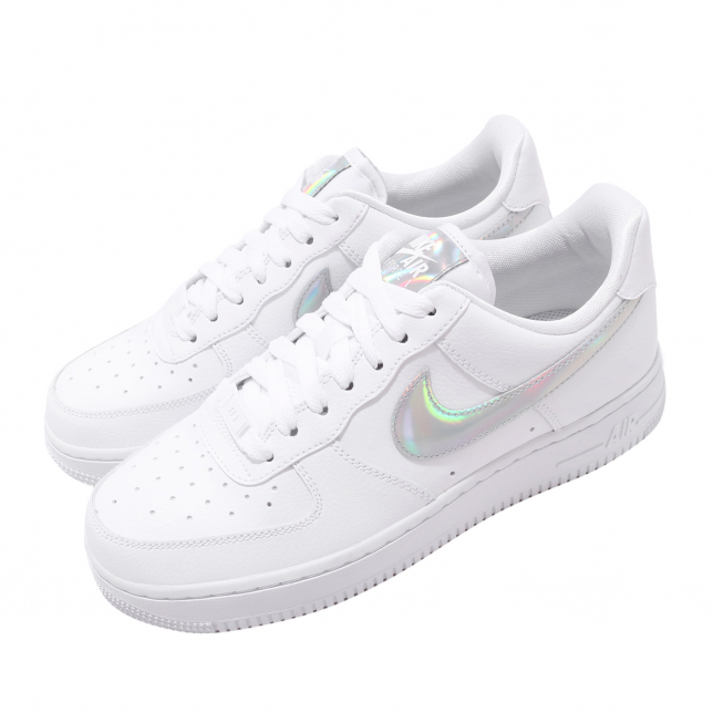 nike air force white iridescent