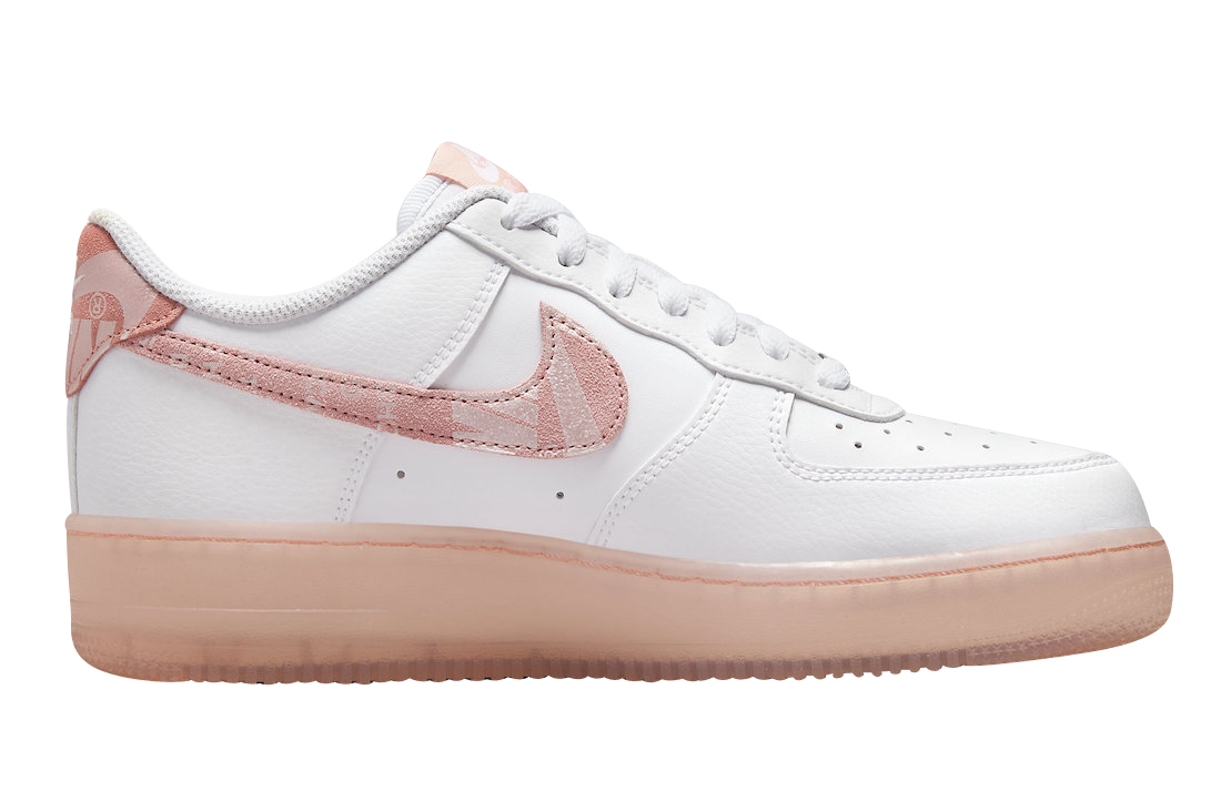 Nike WMNS Air Force 1 Low White Pink - Mar 2022 - DQ5019-100