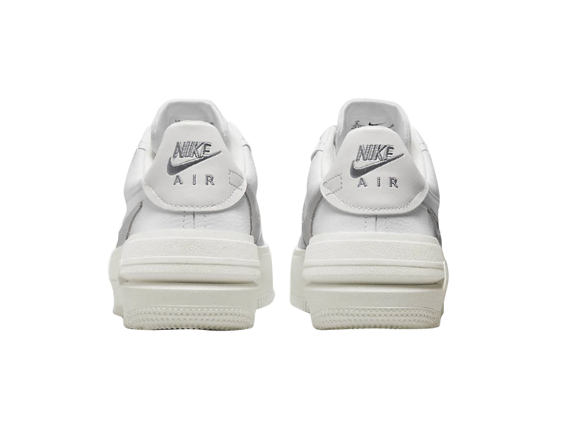 Nike WMNS Air Force 1 PLT.AF.ORM White Metallic Silver DJ9946-101