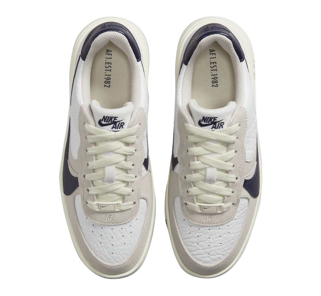 Nike WMNS Air Force 1 PLT.AF.ORM White Navy