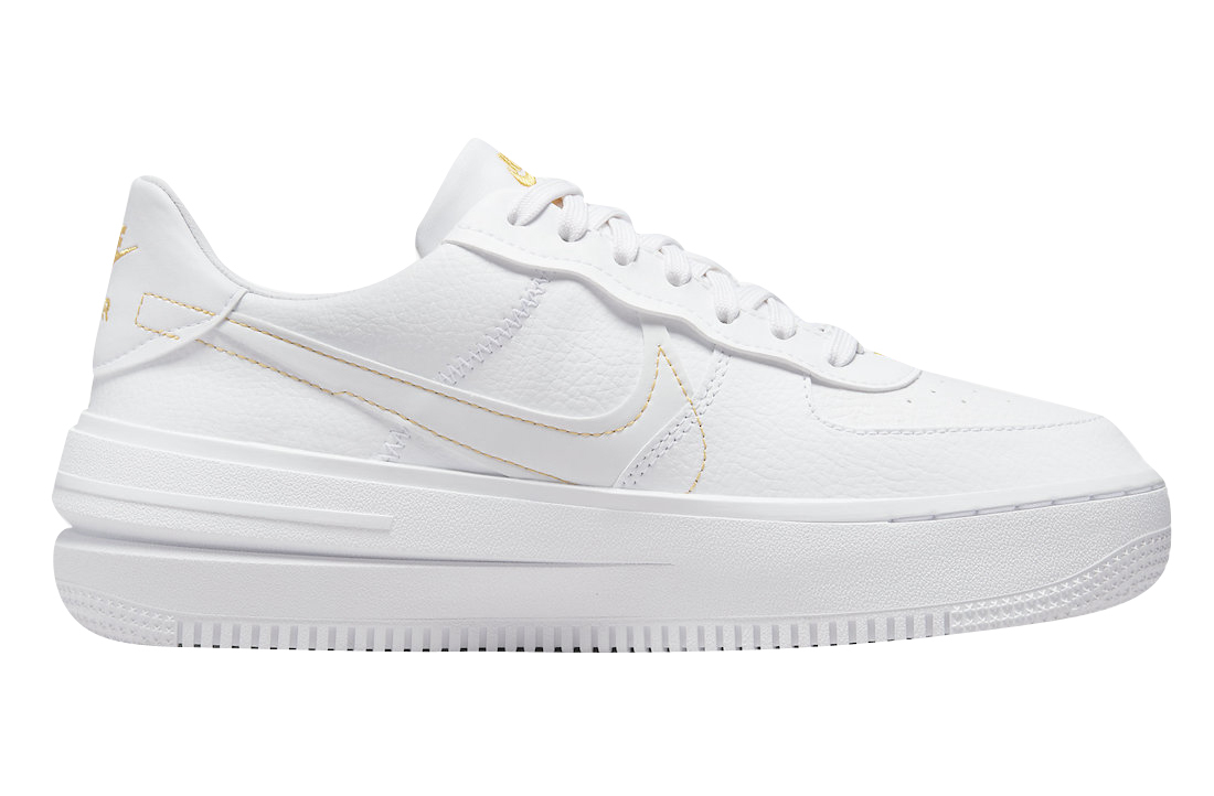 Nike WMNS Air Force 1 PLT.AF.ORM Yellow Ochre