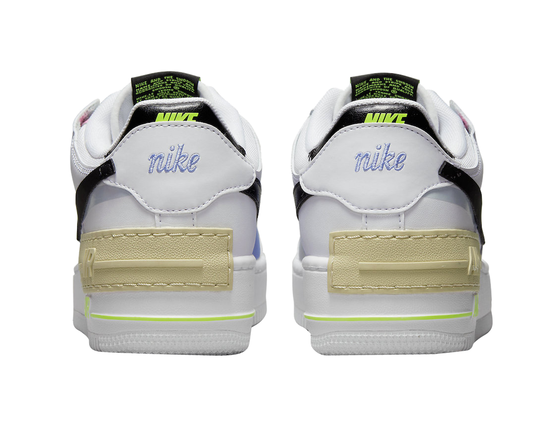 Nike WMNS Air Force 1 Shadow White Pink Blue