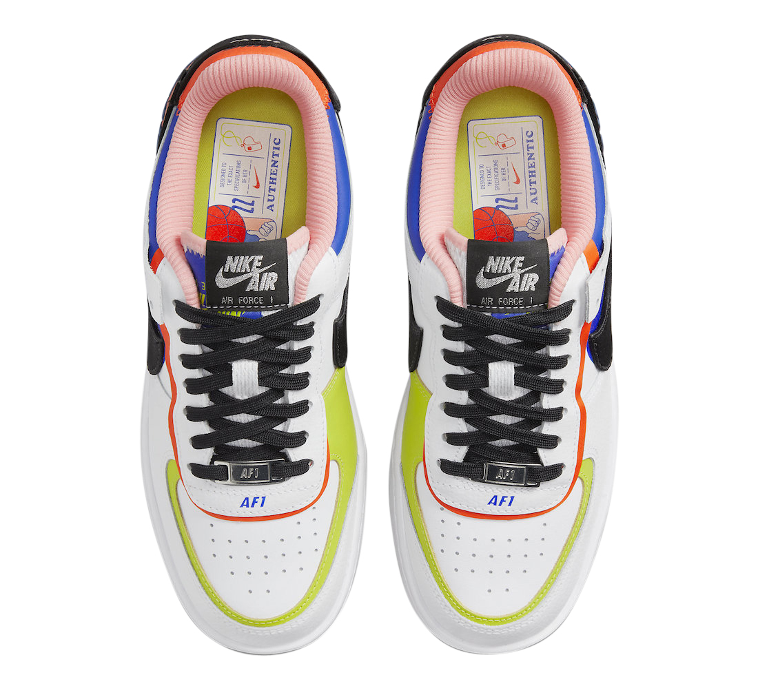 Nike WMNS Air Force 1 Shadow White Racer Blue DV2186-100