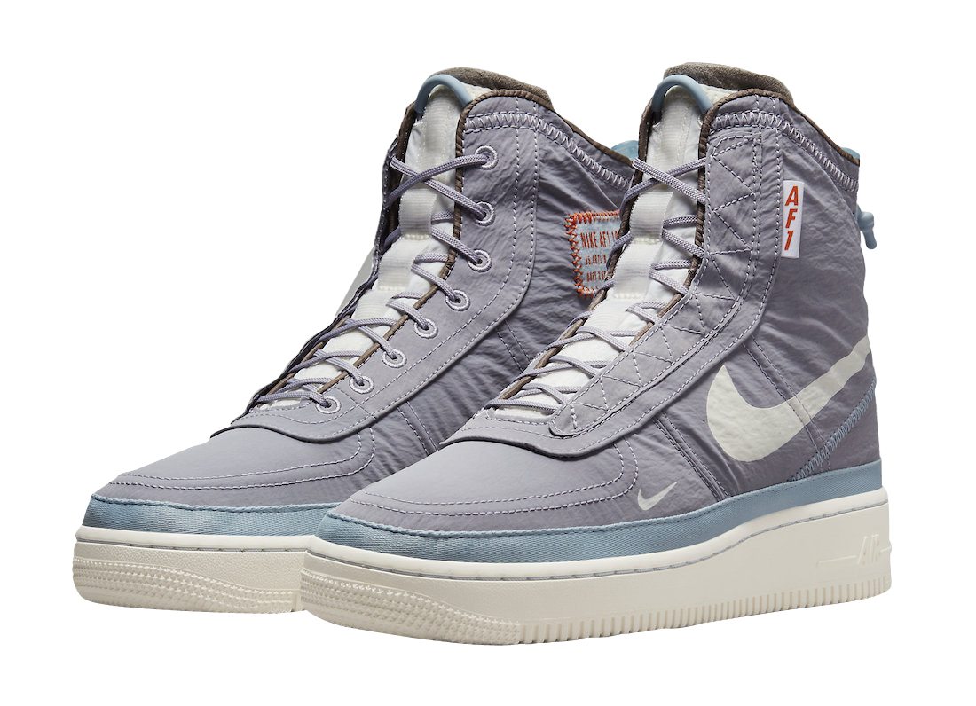Nike WMNS Air Force 1 Shell Provence Purple - Oct 2021 - DO7450-511