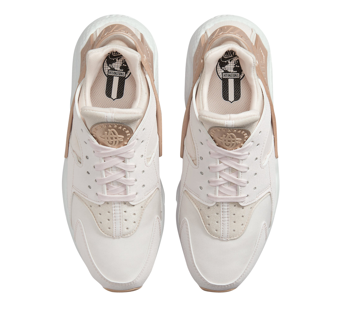 Rose gold and white huaraches online