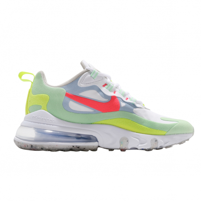 Nike WMNS Air Max 270 React White Flash Crimson