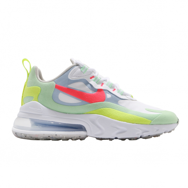 Nike WMNS Air Max 270 React White Flash Crimson