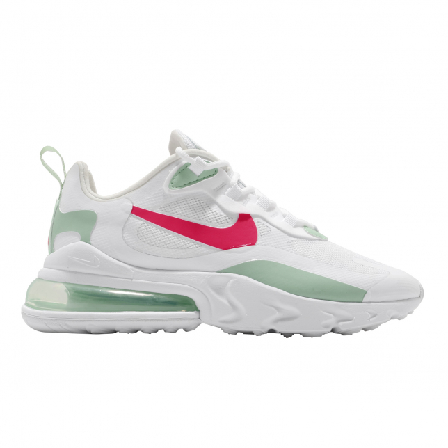 Nike WMNS Air Max 270 React White Laser Crimson - Jun 2020 - CV3025100