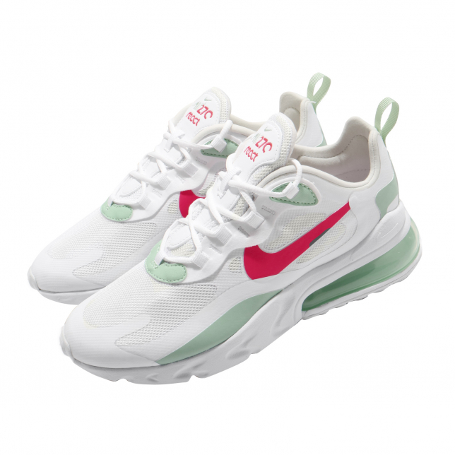 Nike WMNS Air Max 270 React White Laser Crimson - Jun 2020 - CV3025100