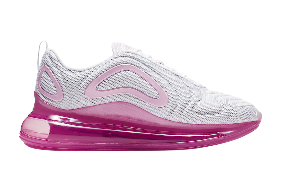 The Nike Women's Air Max 720 Pink Sea WILL GET YOU ATTENTION