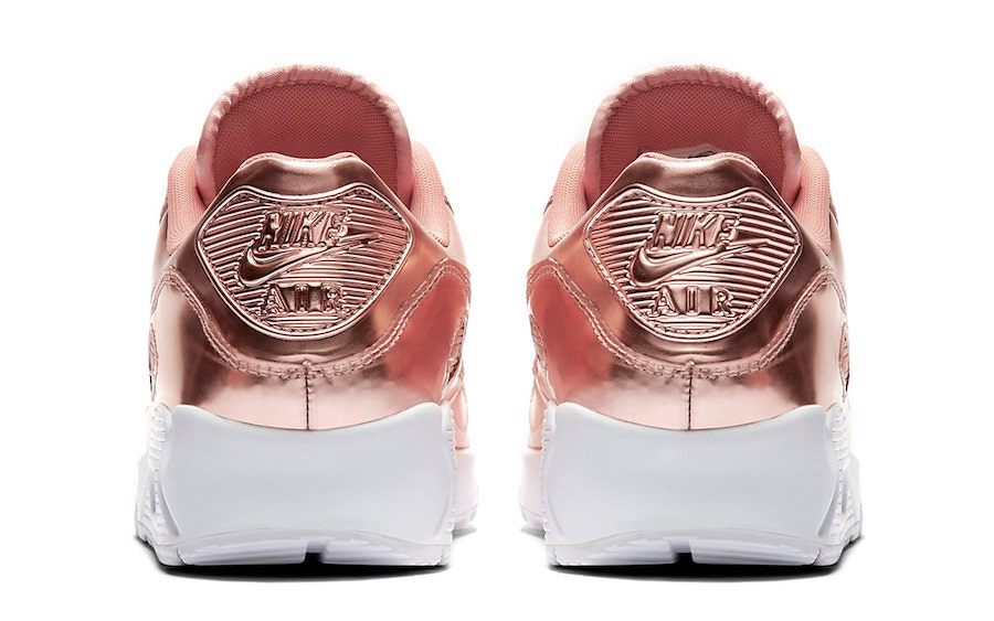 Nike Wmns Air Max 90 Metallic Rose Gold