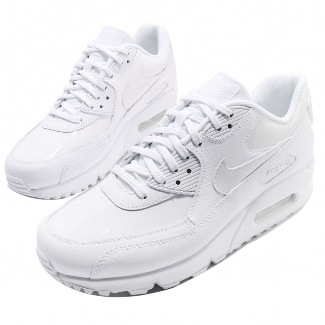 Nike WMNS Air Max 90 Triple White - Mar 2018 - 921304101