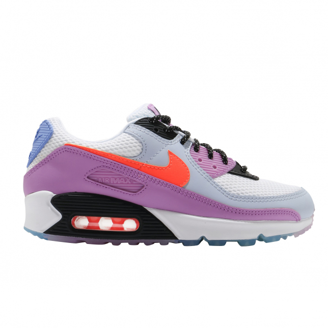 Nike WMNS Air Max 90 White Hyper Crimson