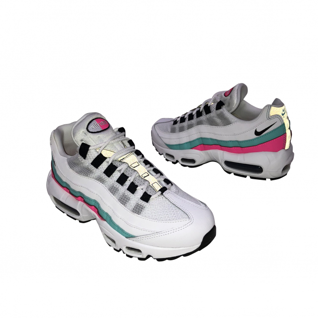 Nike WMNS Air Max 95 White Black Aurora Green