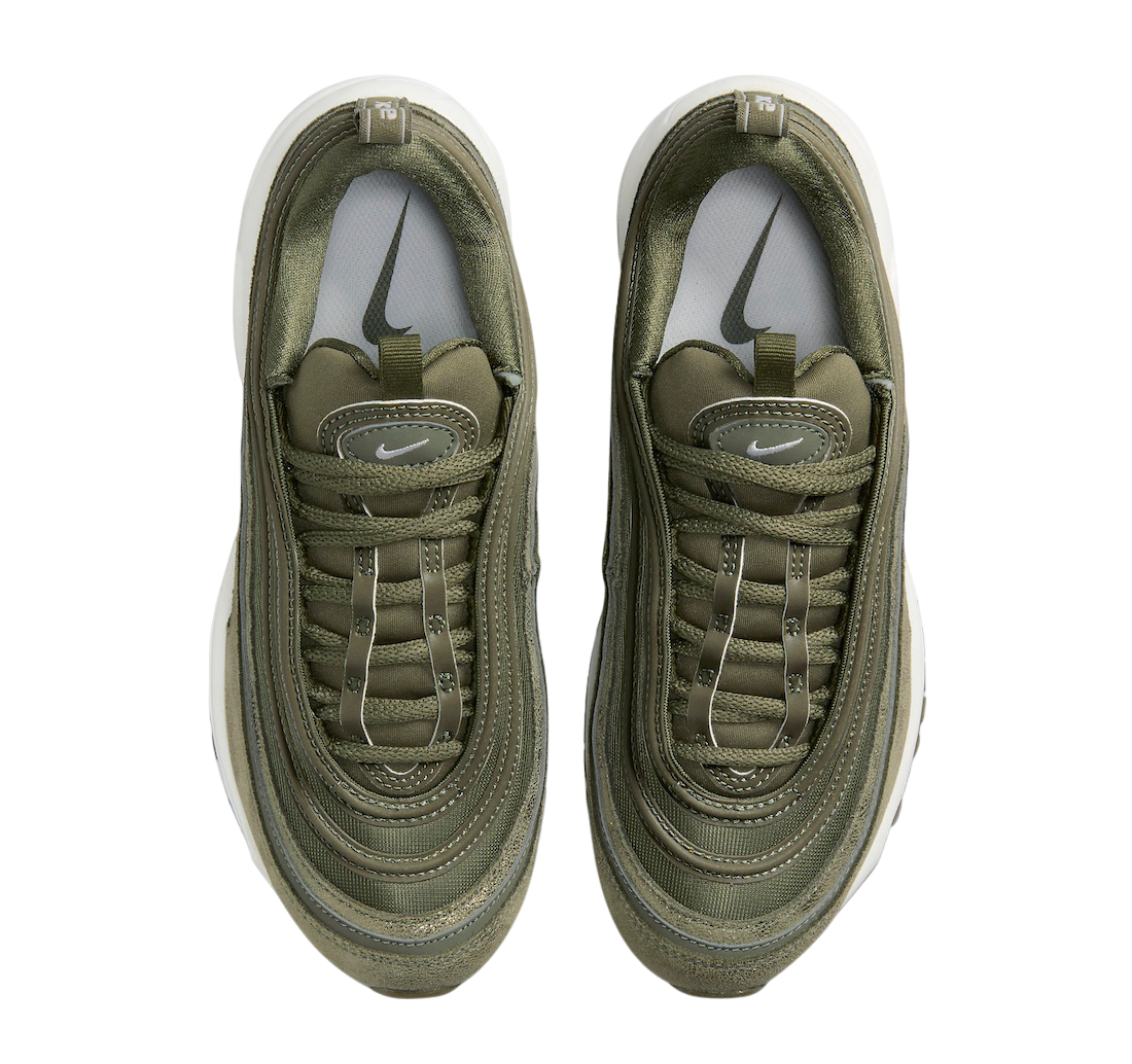 Khaki green nike 97 online