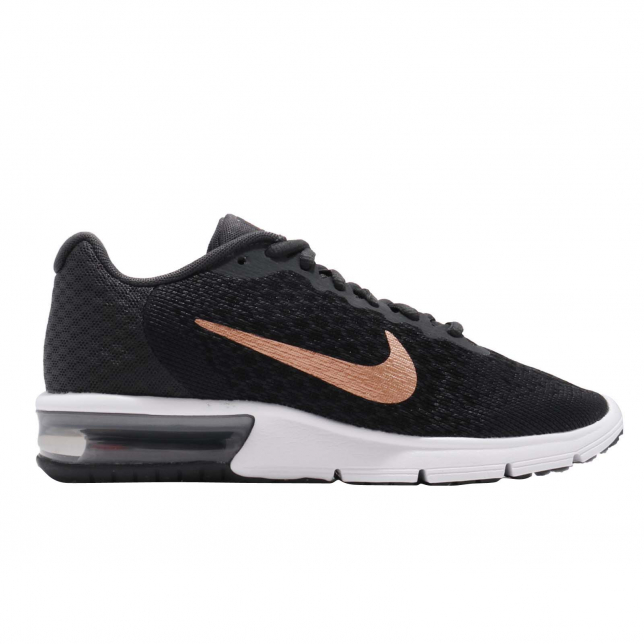 Nike WMNS Air Max Sequent 2 Anthracite Metallic Red Bronze 852465013
