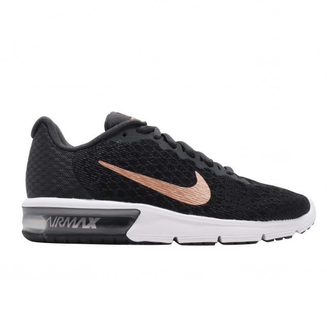 Nike WMNS Air Max Sequent 2 Anthracite Metallic Red Bronze 852465013