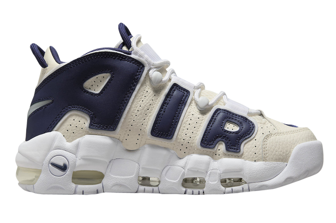 Nike WMNS Air More Uptempo Coconut Milk Midnight Navy