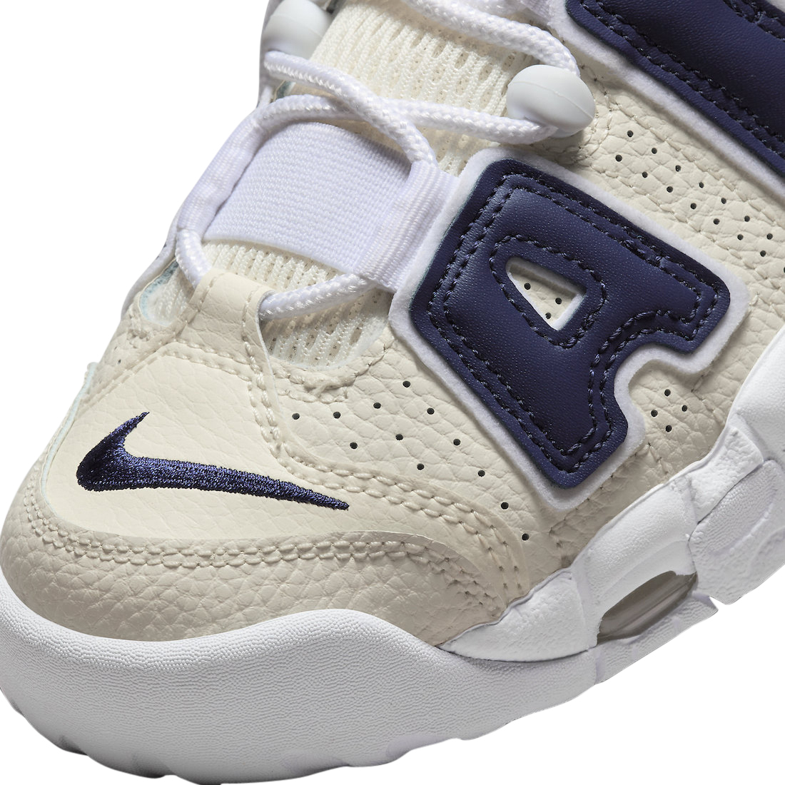 Nike WMNS Air More Uptempo Coconut Milk Midnight Navy