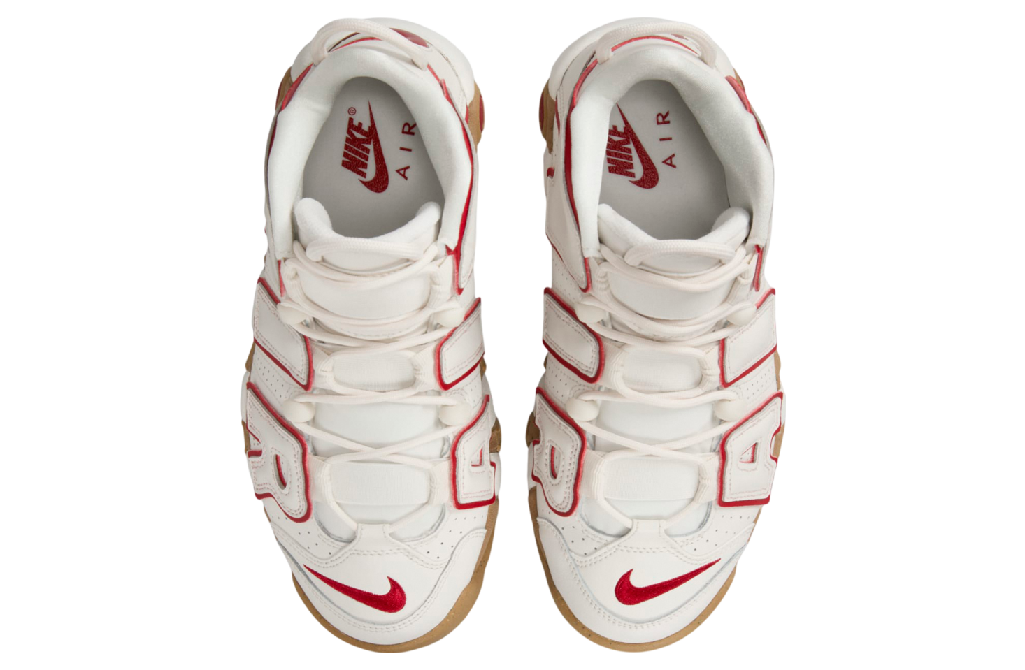 Nike Wmns Air More Uptempo Phantom / Gym Red