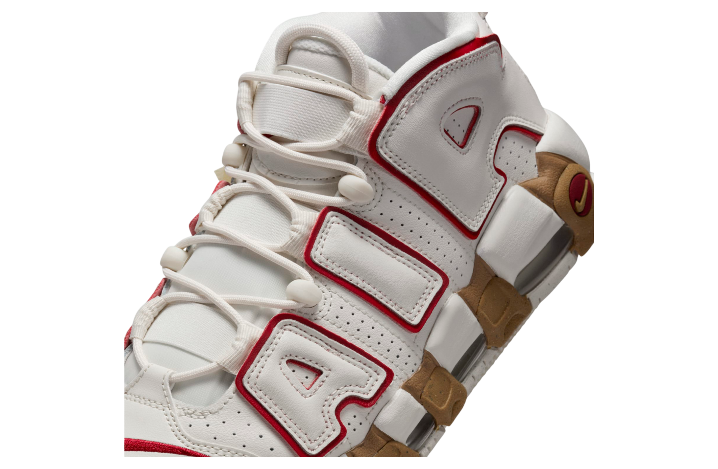 Nike Wmns Air More Uptempo Phantom / Gym Red